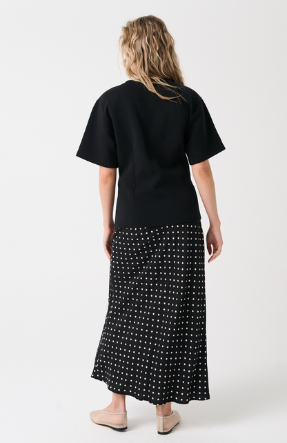 Millie Slip Skirt | Black Spot
