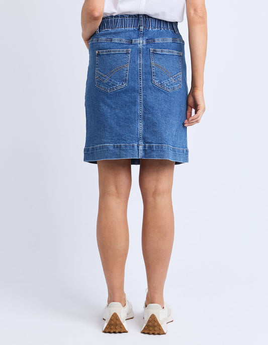 Atlas Denim Skirt