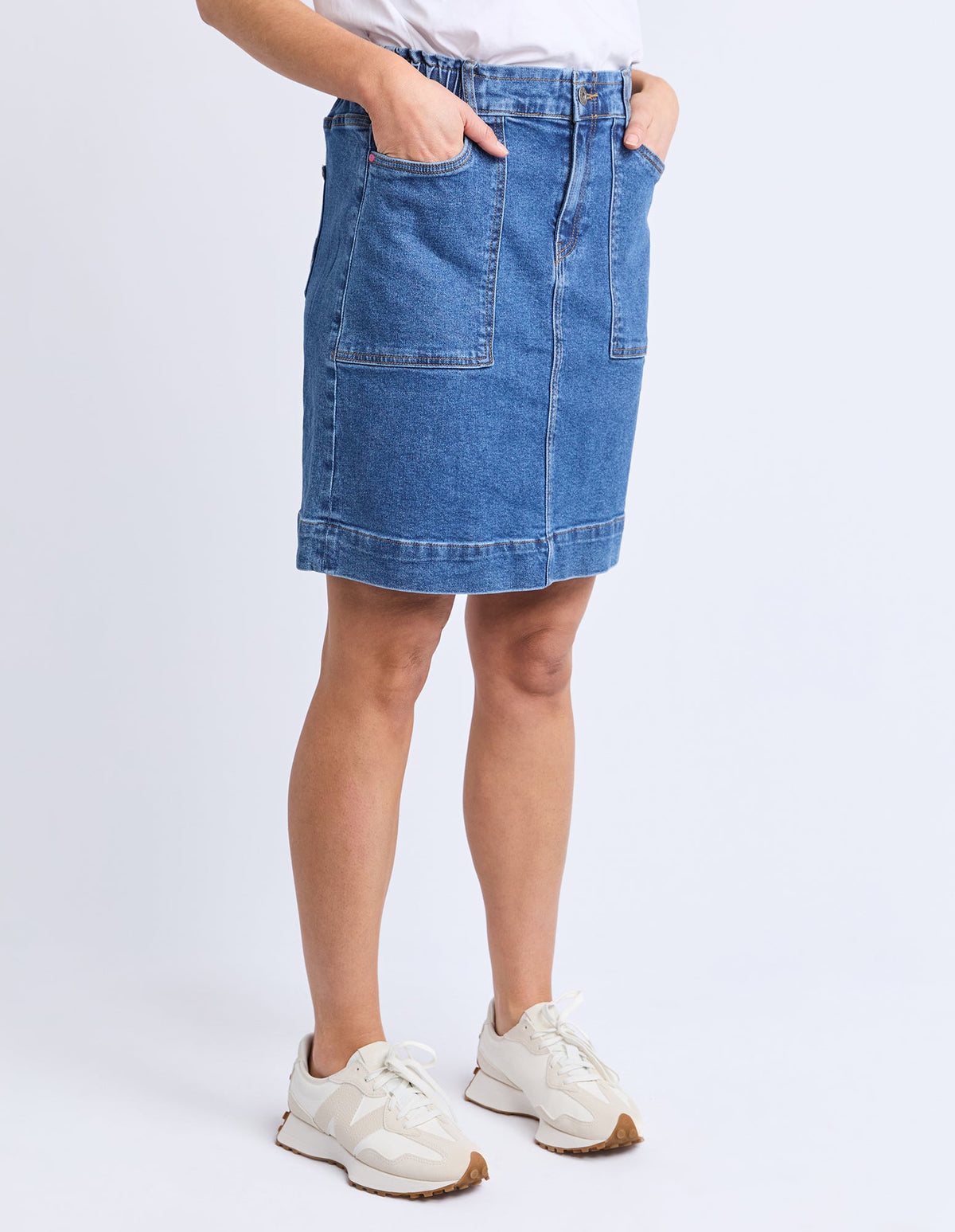 Atlas Denim Skirt