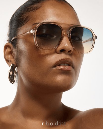 RC Peach Pool Aviator Sunglasses