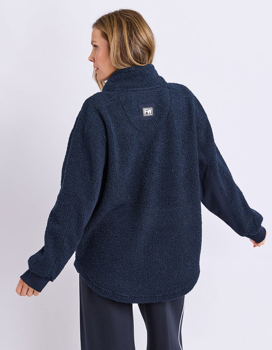 Weekend Boucle Crew | Dark Sapphire