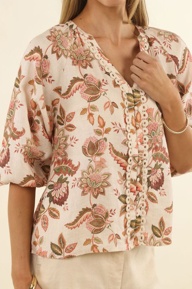 Bohemian Rose Blouse