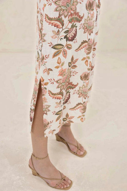 Bohemian Rose Strappy Dress