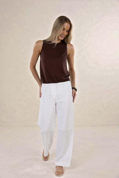 Collette Tank | Chocolate