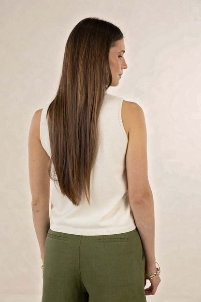 Collette Tank | Cream