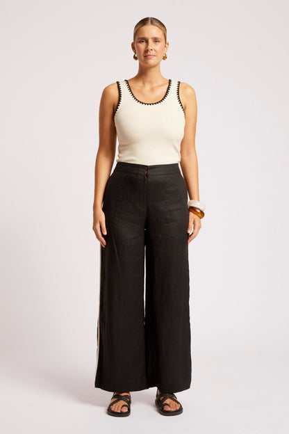 Maris Splice Pant | Black/Tusk