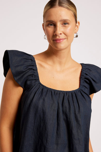 Cove Top | Indigo