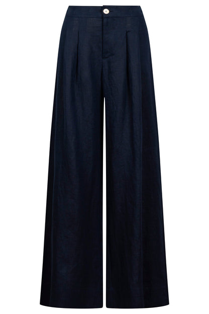 Cove Palazzo Pant | Indigo