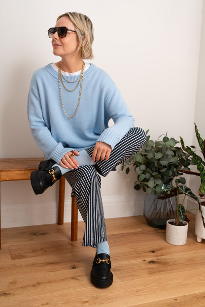 Willow Pullover | Pale Blue