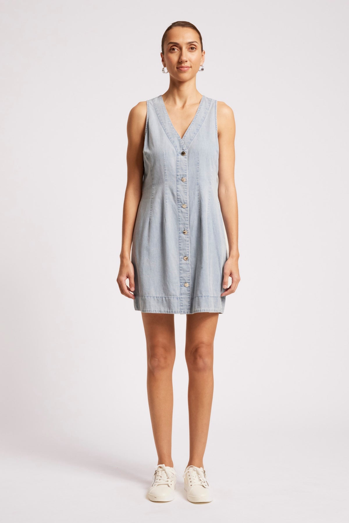 Roam Tank Dress | Denim