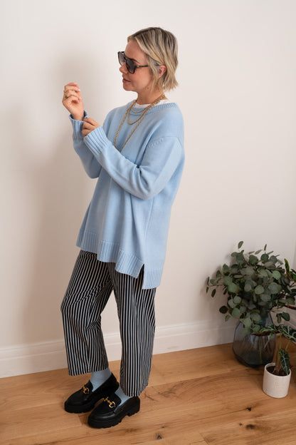 Willow Pullover | Pale Blue