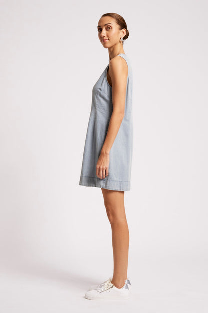 Roam Tank Dress | Denim