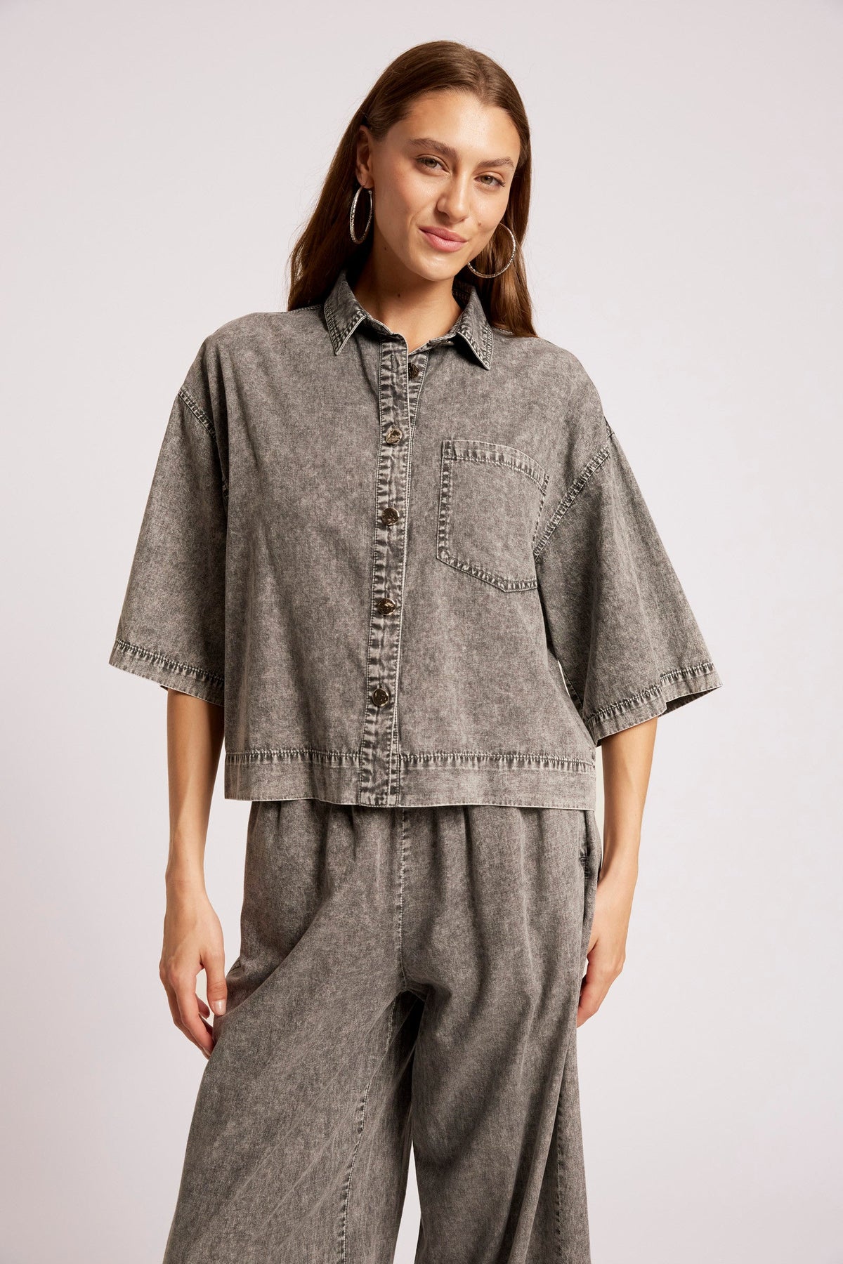 Roam Shirt | Ash