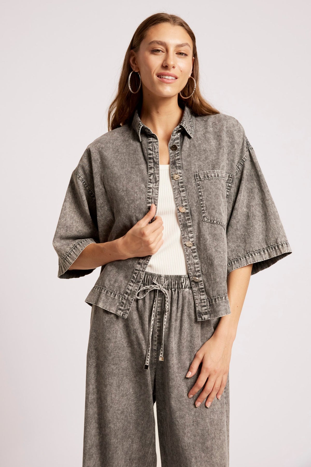 Roam Shirt | Ash
