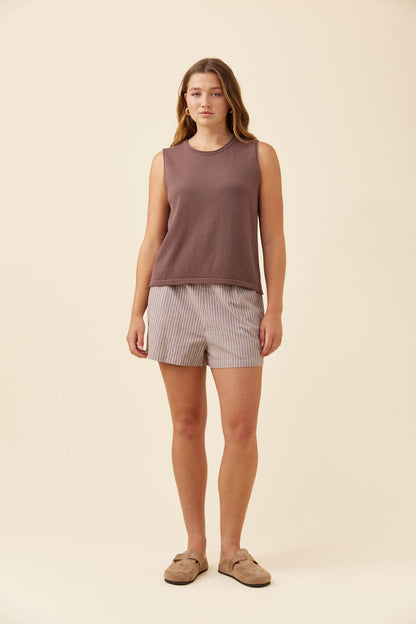 Haser Tank | Taupe
