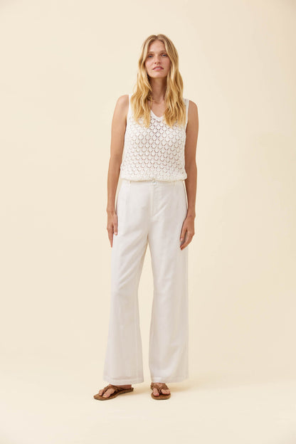 Frances Pant | White