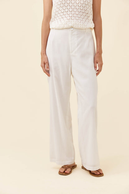 Frances Pant | White