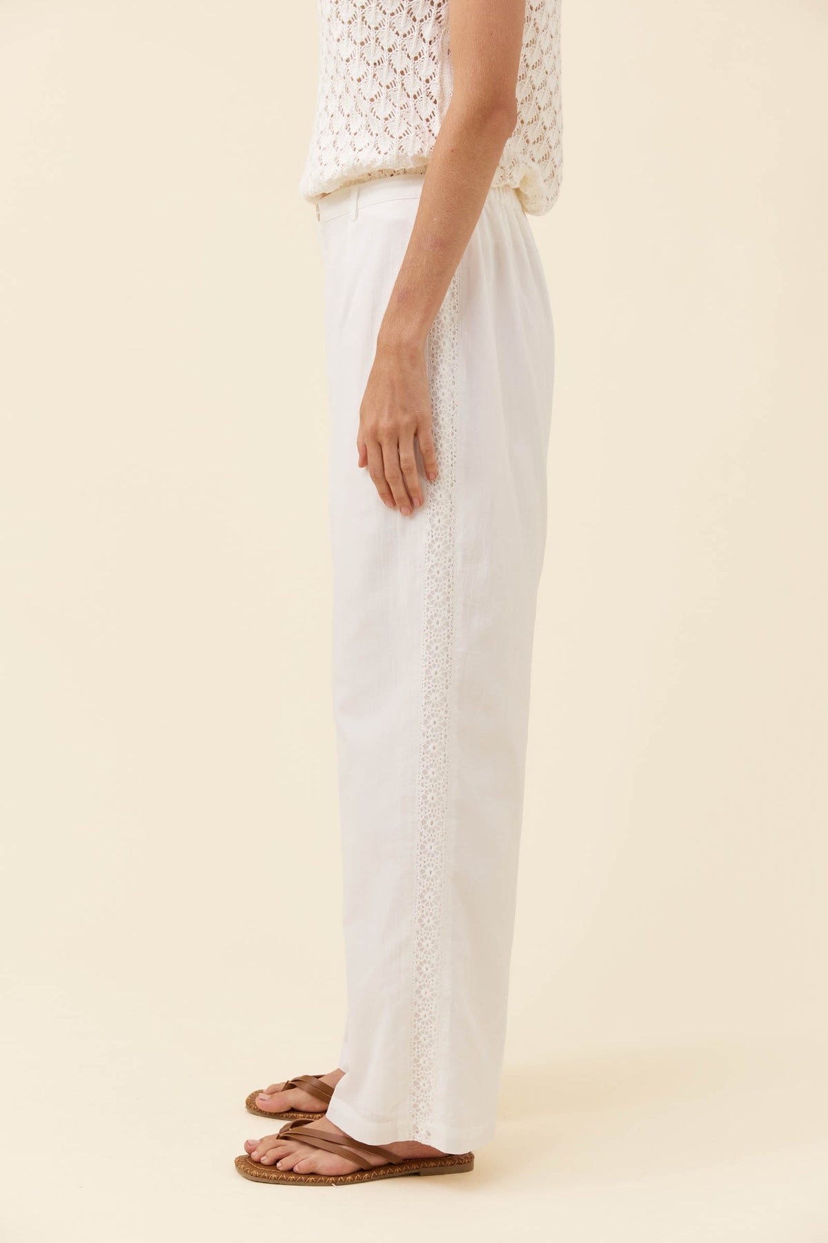 Frances Pant | White
