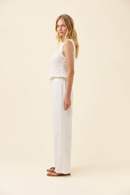 Frances Pant | White