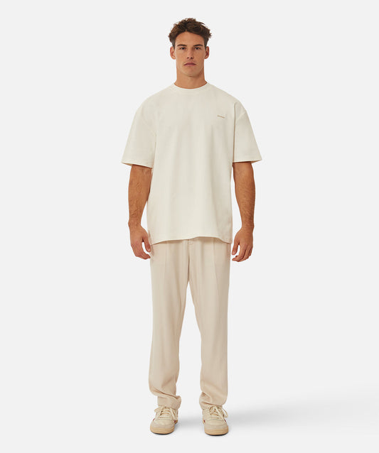 The Newport Tee | Chalk