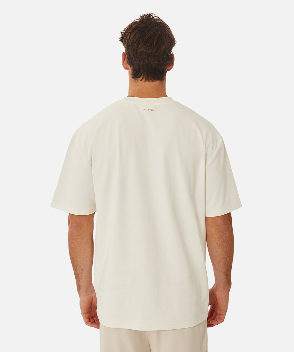 The Newport Tee | Chalk