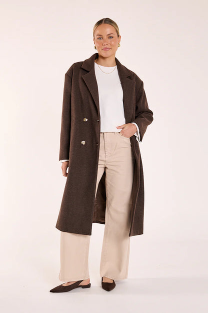 Marlow Coat | Chocolate