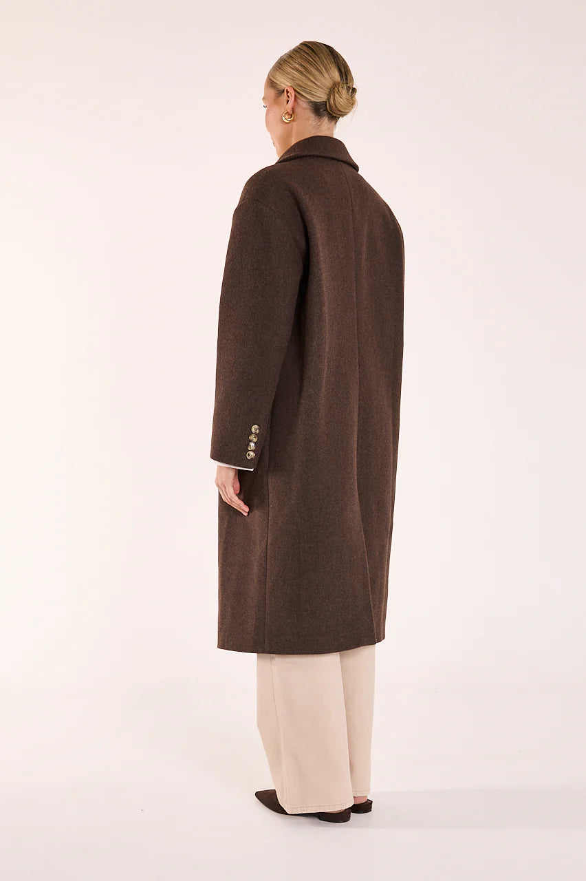 Marlow Coat | Chocolate