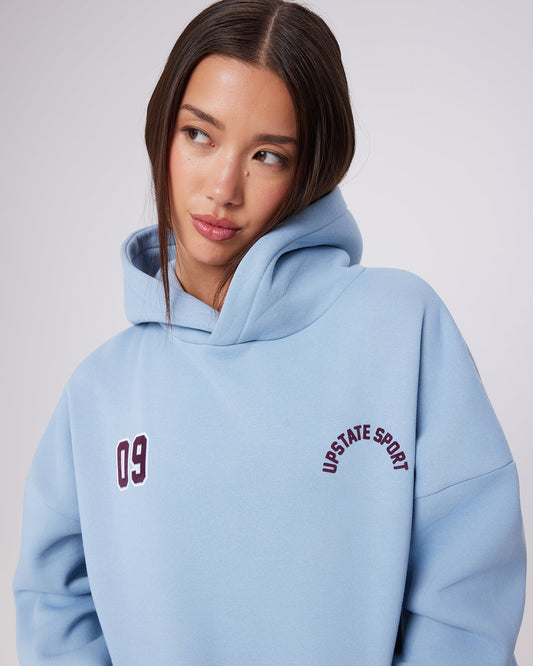 Off Duty Hoodie | Blue Haze
