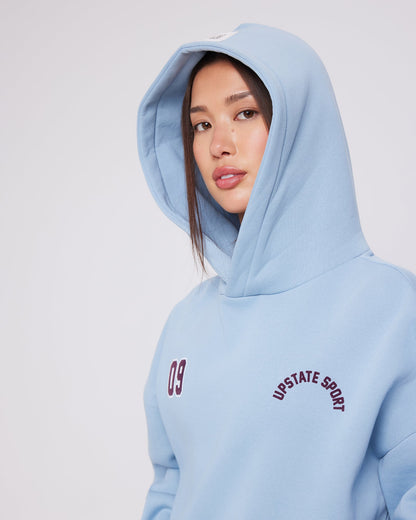 Off Duty Hoodie | Blue Haze