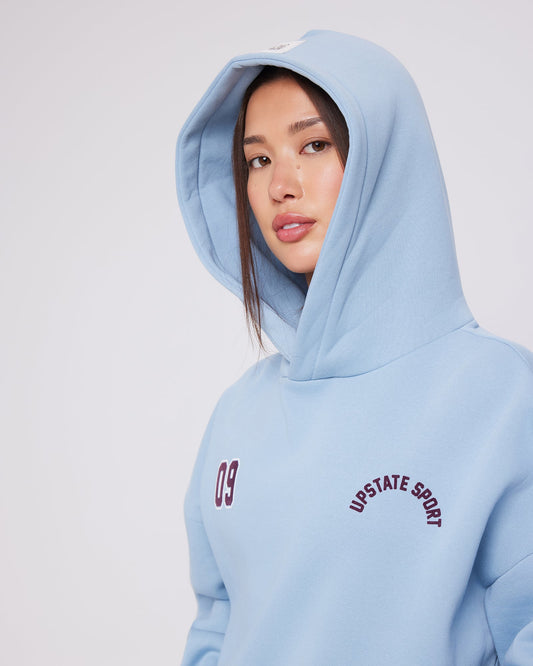 Off Duty Hoodie | Blue Haze