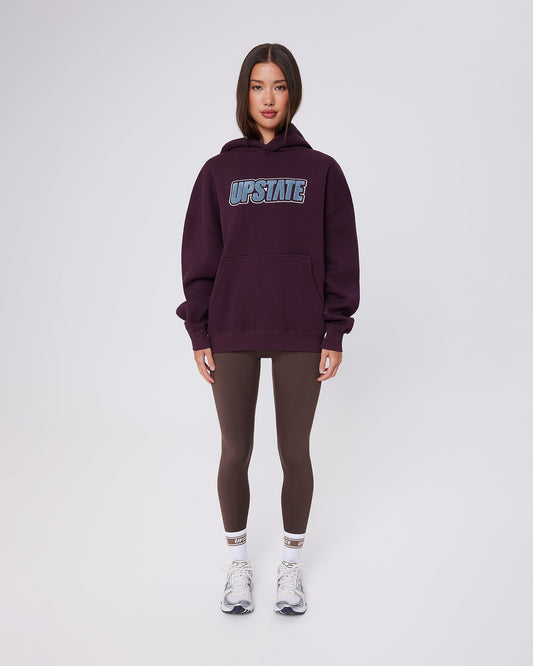 Off Duty Hoodie | Merlot
