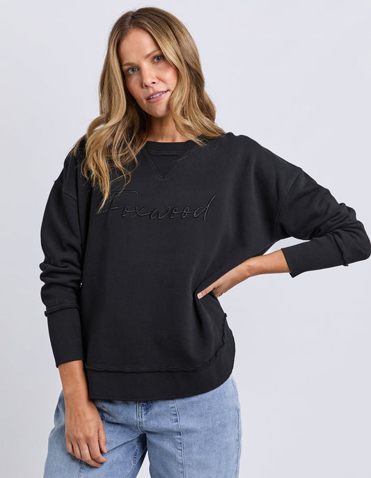 Signature Crew | Washed Black