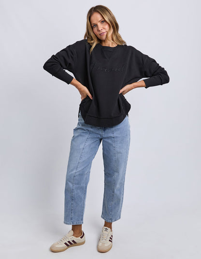 Signature Crew | Washed Black
