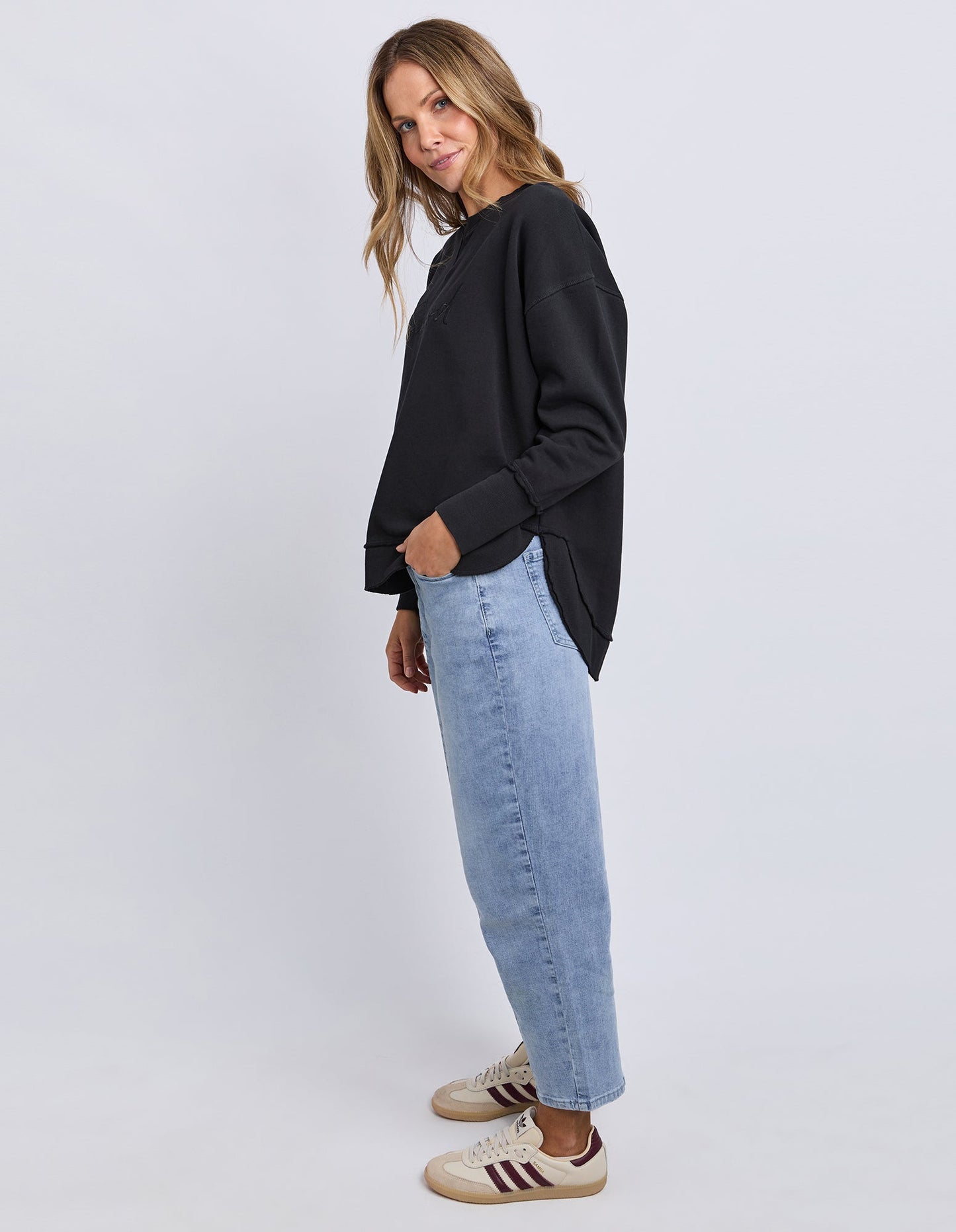 Signature Crew | Washed Black