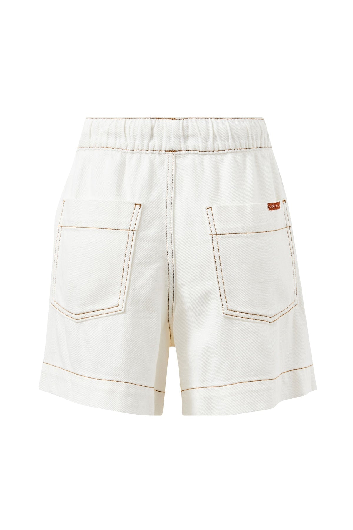 Darcy Relaxed Everyday Short | Ecru