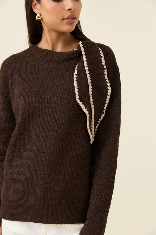 Athena Scarf Jumper