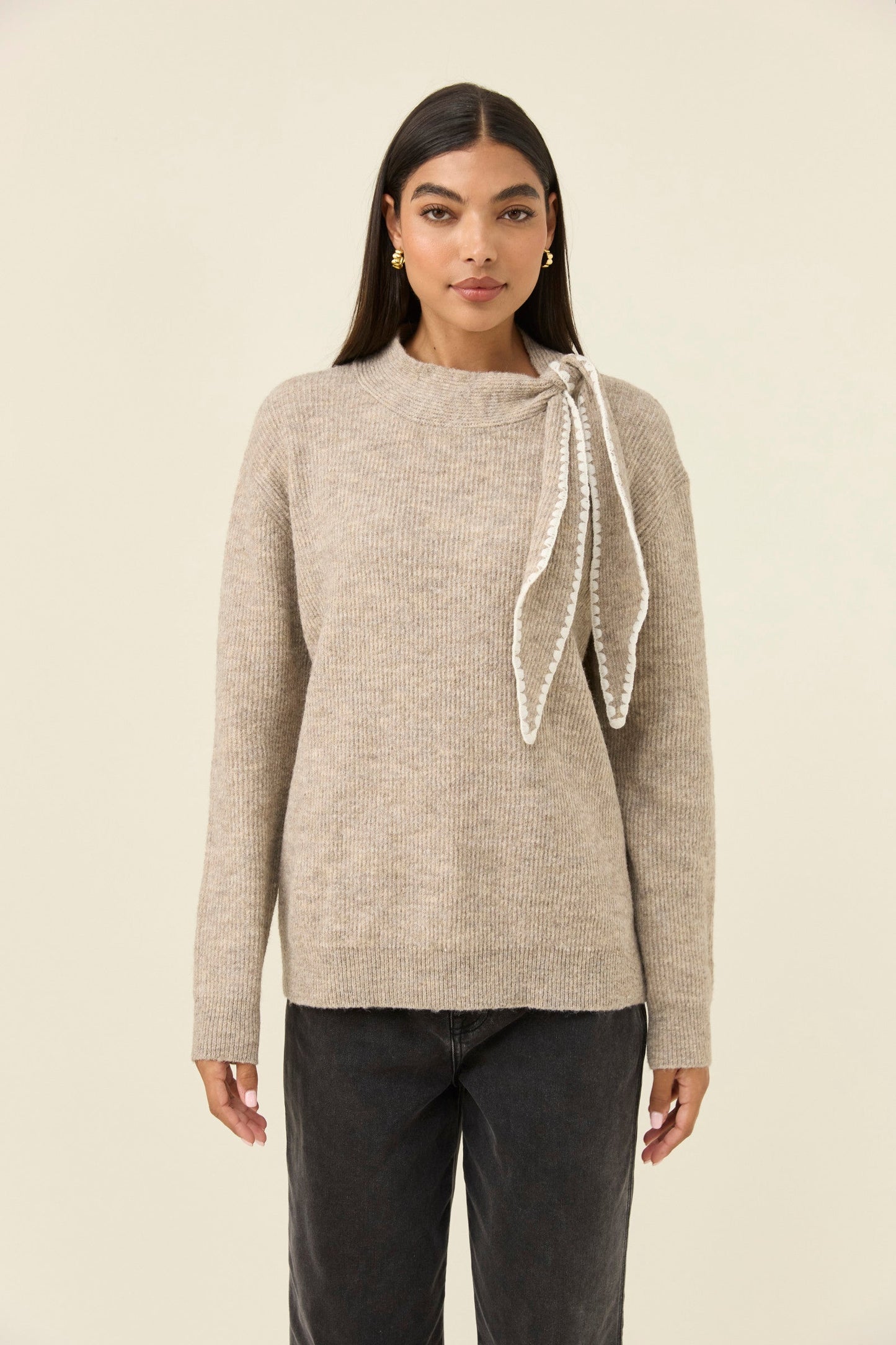 Athena Scarf Jumper