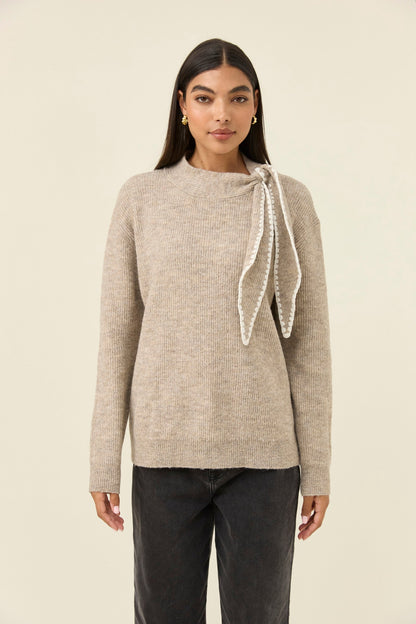 Athena Scarf Jumper