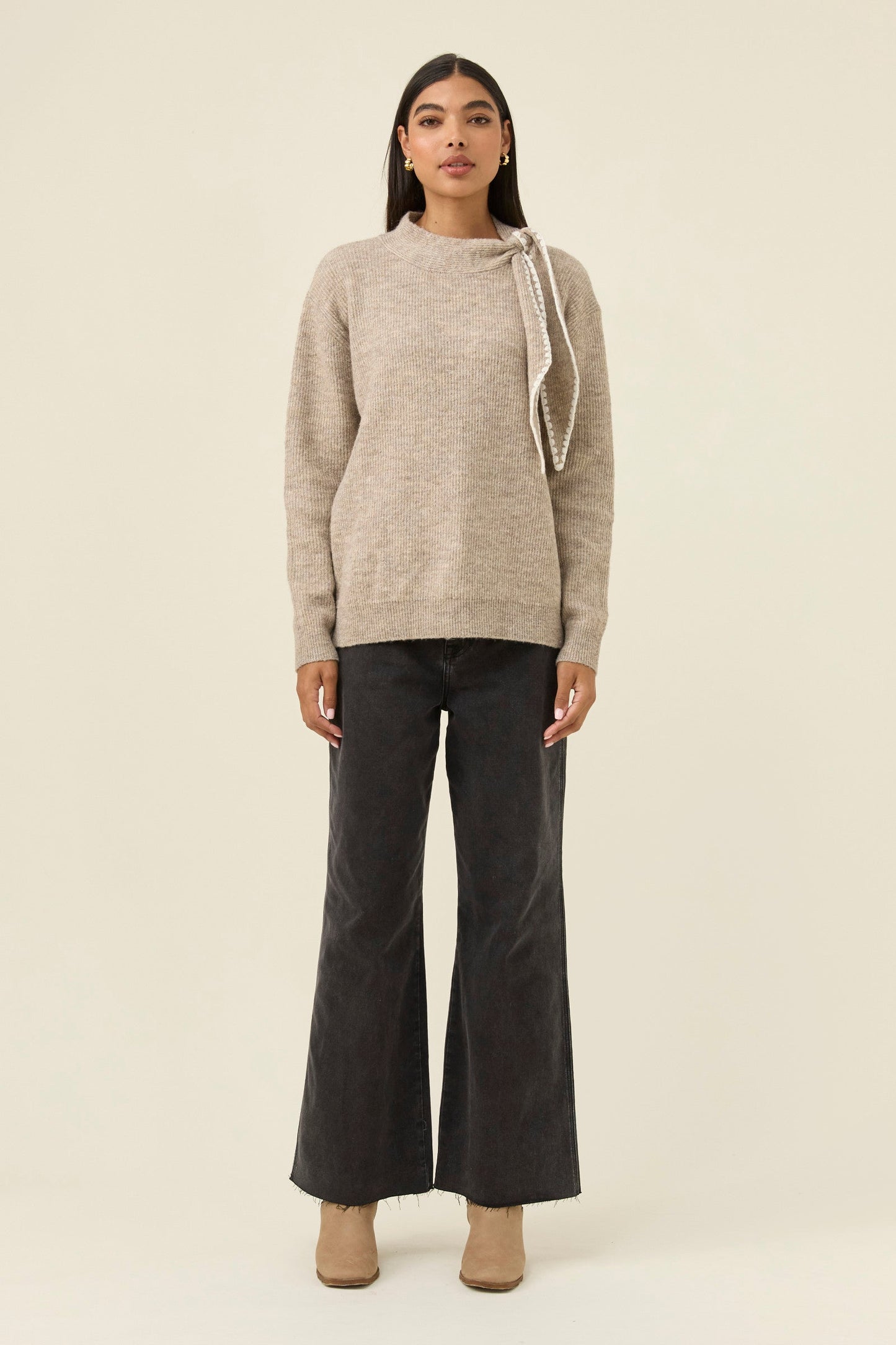 Athena Scarf Jumper