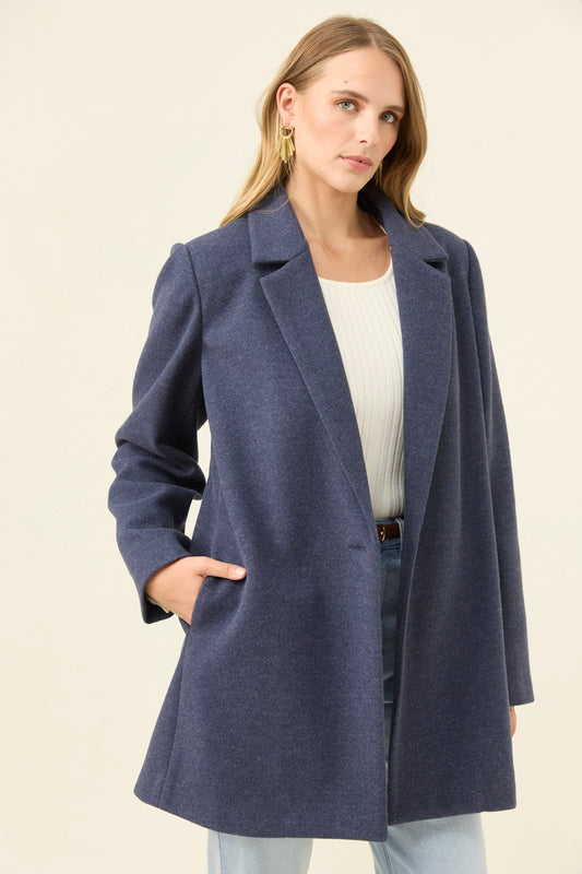 Kali Coat | Navy