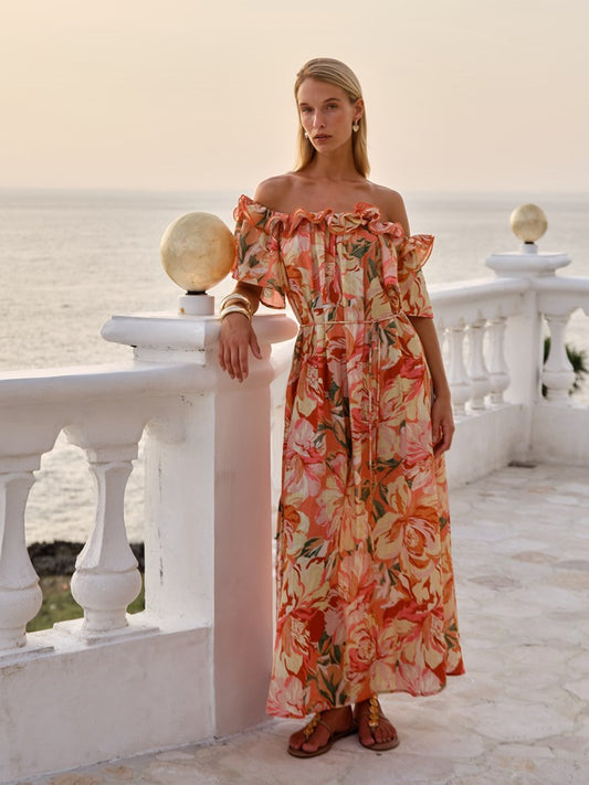 Cosima Floral Midi Dress