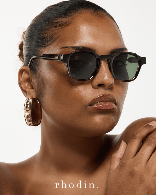 RC Noir Tort Wave Sunglasses