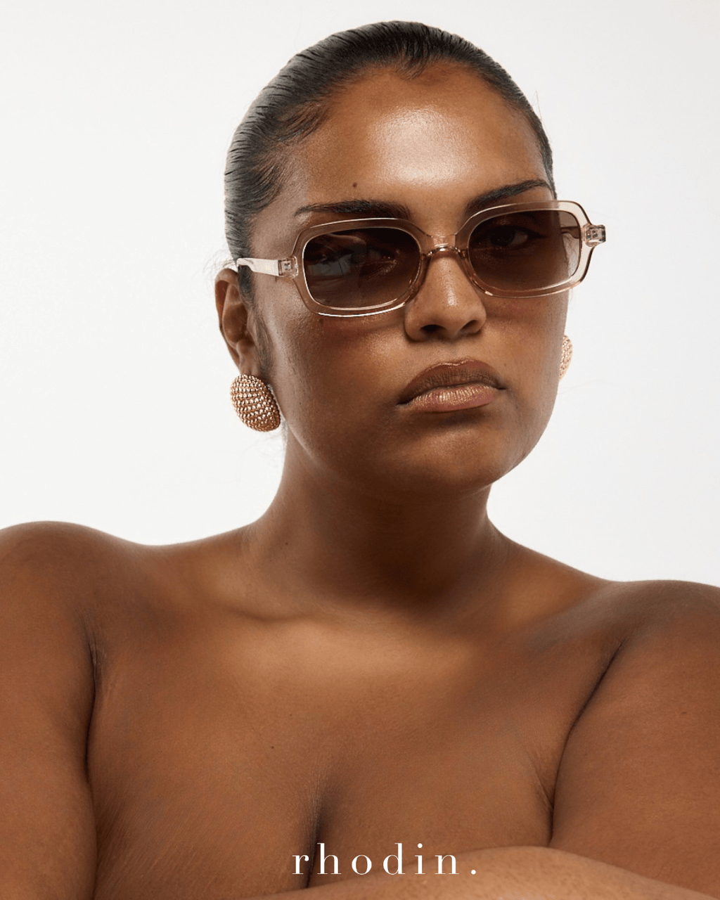 RC Island Crystal Peach Sunglasses