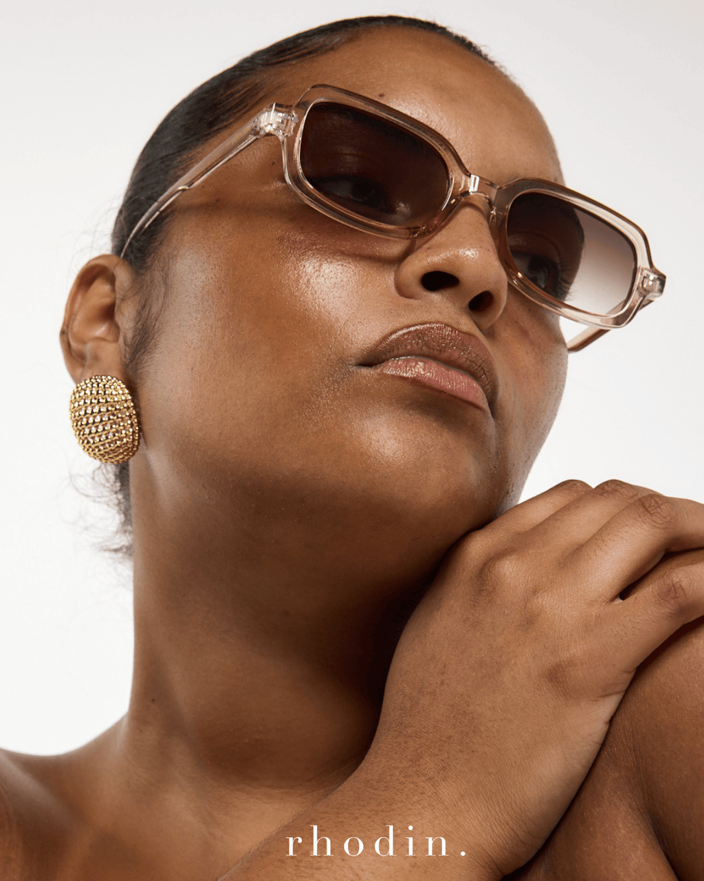 RC Island Crystal Peach Sunglasses