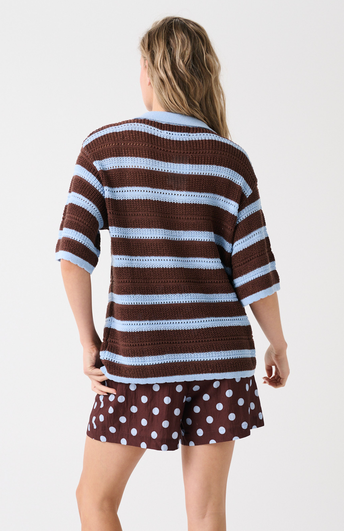 Odin Knit | Chocolate Stripe