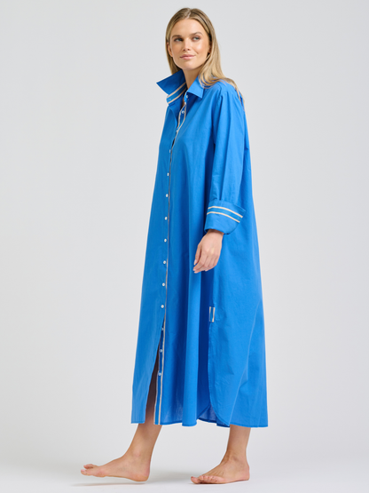 Pia Longline Shirt Dress