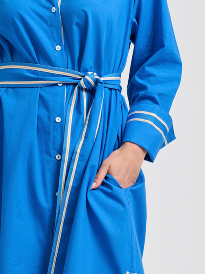 Pia Longline Shirt Dress