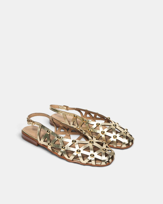 Luna Sole Gaia | Gold Leather
