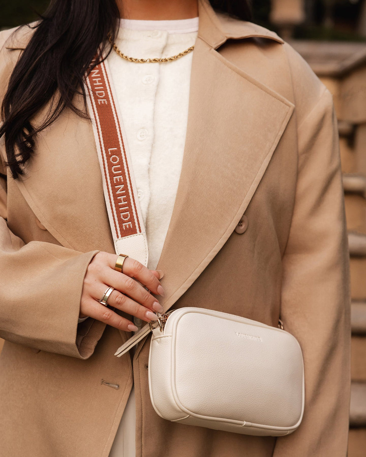 Bianca Crossbody Bag | Vanilla