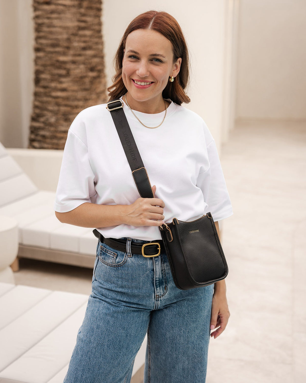 Parker Phone Crossbody Bag | Black